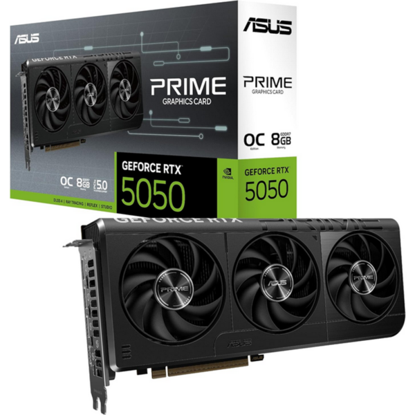 Scheda video Asus GeForce RTX 5050 8GB Prime OC Nero