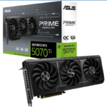 Scheda Video ASUS Prime Nvidia GeForce RTX 5070 Ti OC Edition 16G GDDR7 16GB Nero