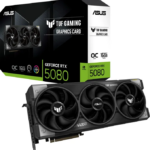 Scheda Video ASUS TUF Gaming Nvidia GeForce RTX 5080 OC Edition 16GB GDDR7 Nero
