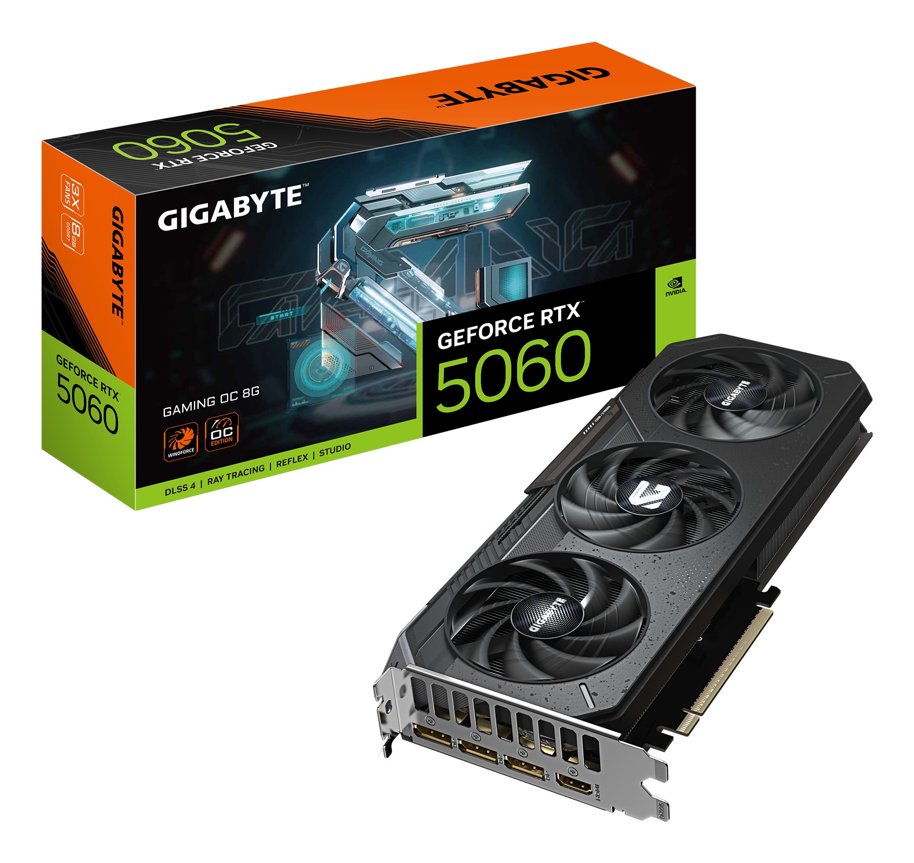 Scheda video Gigabyte GeForce RTX 5060 8GB Gaming OC Scheda video Gigabyte GeForce RTX 5060 8GB Gaming OC