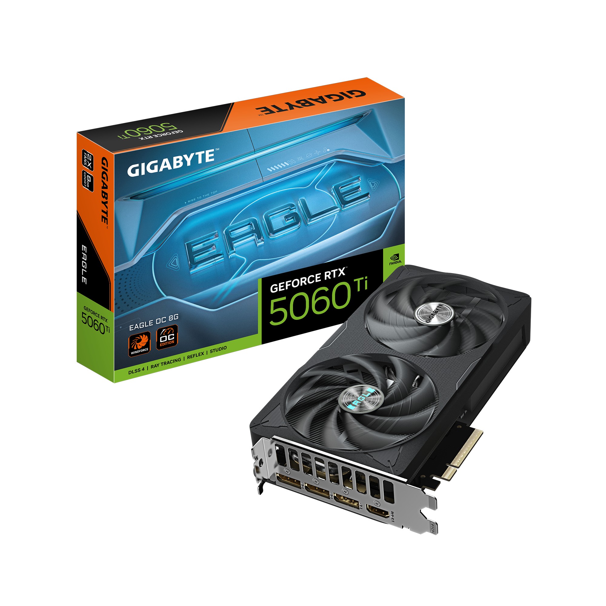 Scheda Video Gigabyte GeForce RTX 5060 TI 8GB EAGLE OC Scheda Video Gigabyte GeForce RTX 5060 TI 8GB EAGLE OC
