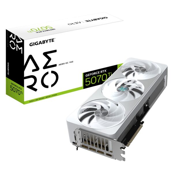 Scheda Video Gigabyte GeForce RTX 5070 Ti Aero OC 16G GDDR7