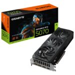 Scheda Video Gigabyte Nvidia GeForce RTX 5070 Windforce OC SFF 12G 12GB GDDR7 Nero