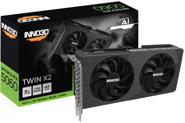 Scheda Video Inno3D GeForce RTX 5060 8GB Twin X2