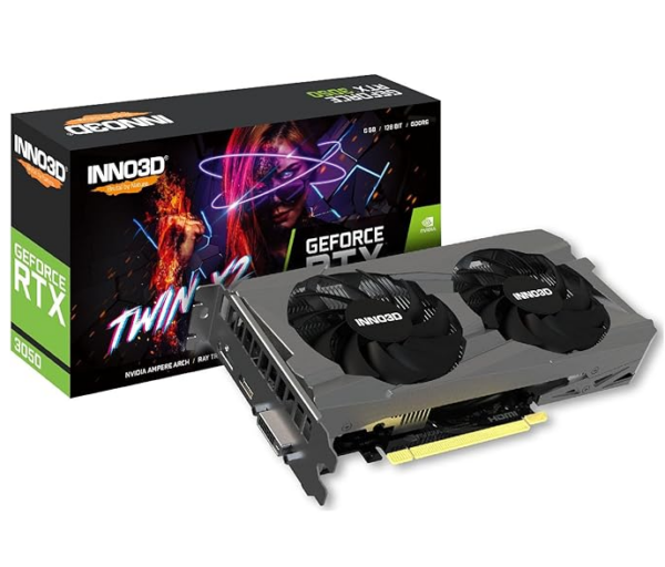 Scheda Video INNO3D Nvidia GeForce RTX 3050 TWIN X2 6GB GDDR6