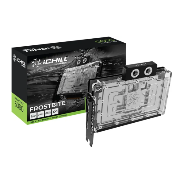 Scheda Video INNO3D Nvidia GeForce RTX 5090 iChill Frostbite OC WaterBlock 32GB GDDR7