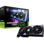 Scheda Video MSI GAMING TRIO NVIDIA GeForce RTX 5060 Ti OC 8 GB GDDR7 Nero