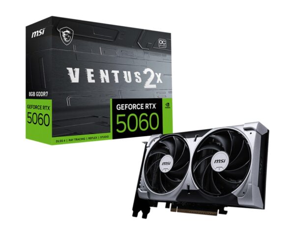 Scheda Video MSI GeForce RTX 5060 8GB Ventus 2X OC