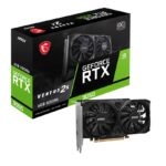 Scheda Video MSI Nvidia GeForce RTX 3050 Ventus 2X E OC 6GB GDDR6 Nero