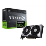 Scheda Video MSI NvidiaGeForce RTX 5050 8GB Ventus 2X OC Nero