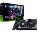 Scheda Video MSI NvidiaGeForce RTX 5070 Ti 16G Gaming TRIO OC 16GB GDDR7 Nero