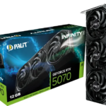 Scheda Video Palit Nvidia GeForce RTX 5070 Infinity3 12GB GDDR7 Nero