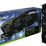 Scheda Video Palit NvidiaGeForce RTX 5070 TI 16GB GamingPro-S OC Nero