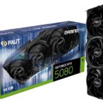 Scheda Video Palit NvidiaGeForce RTX 5080 GamingPro 16GB GDDR7 Nero
