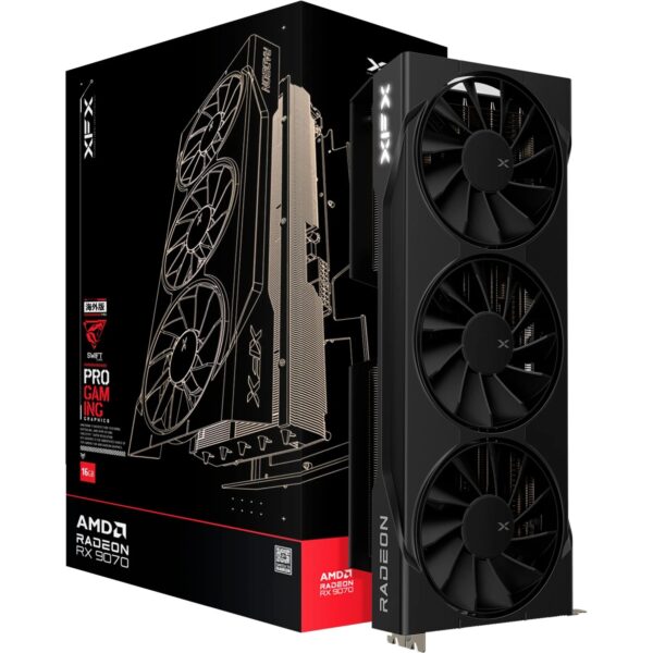 Scheda Video XFX Swift Radeon RX 9070 OC Gaming Edition AMD 16 GB GDDR6
