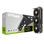 Scheda Video Zotac Gaming NvdiaGeForce RTX 5080 SOLID Core OC 16GB GDDR7 Nero
