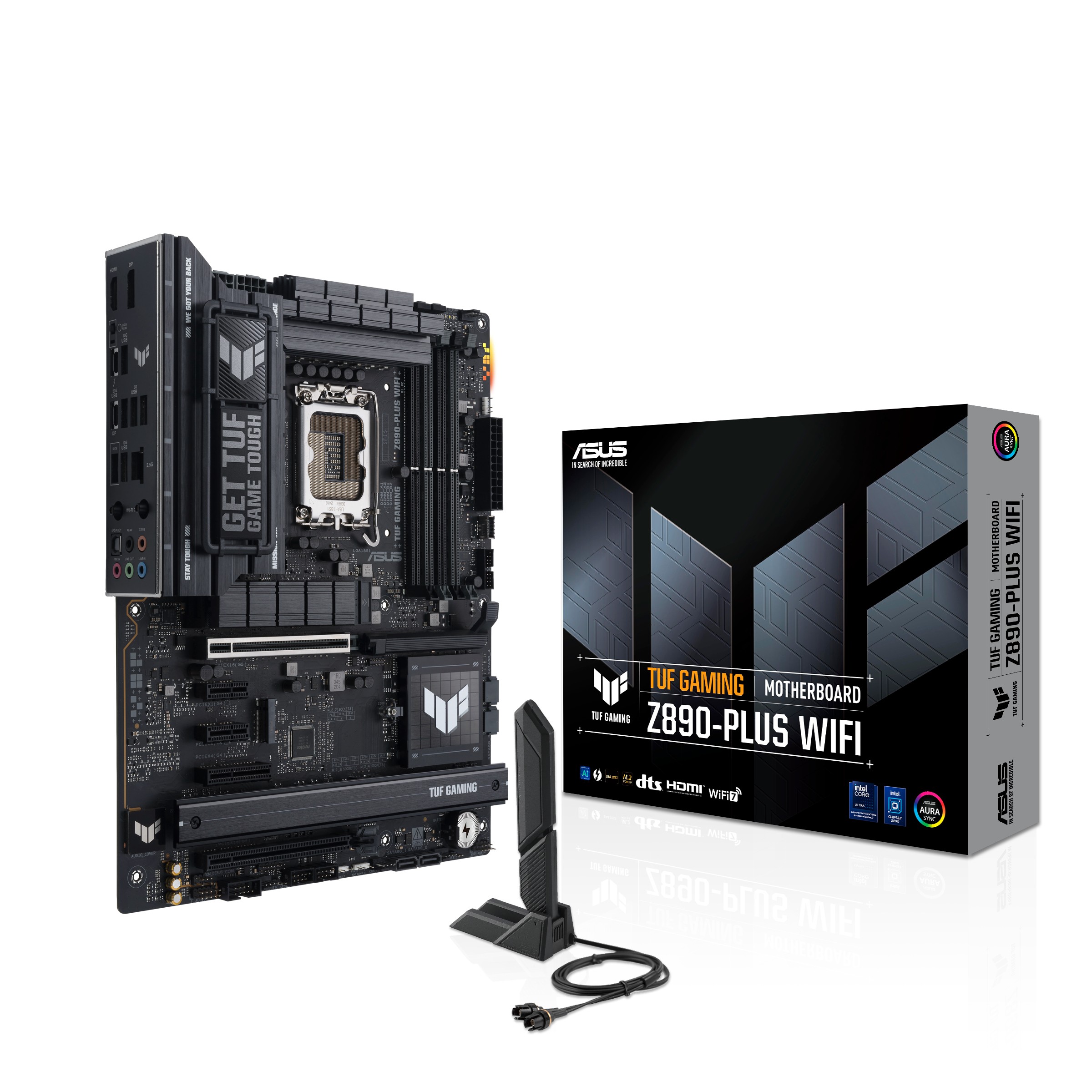 Scheda Madre ASUS TUF GAMING Z890-PLUS WIFI Intel Z890 LGA 1851 ATX Scheda Madre ASUS TUF GAMING Z890-PLUS WIFI Intel Z890 LGA 1851 ATX