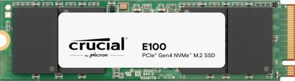 SSD Crucial E100 2TB M2 2280 PCIe 4.0 x4 Alte prestazioni Velocità di trasferimento elevate