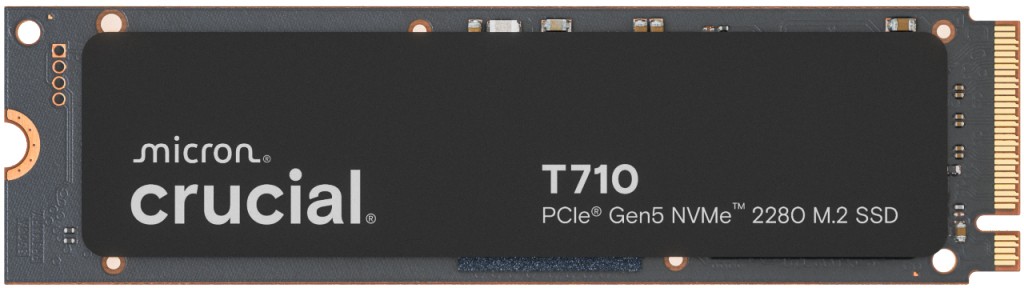 SSD M.2 NVME Crucial 1TB T710 PCIe 5.0 Gen5 SSD M.2 NVME Crucial 1TB T710 PCIe 5.0 Gen5