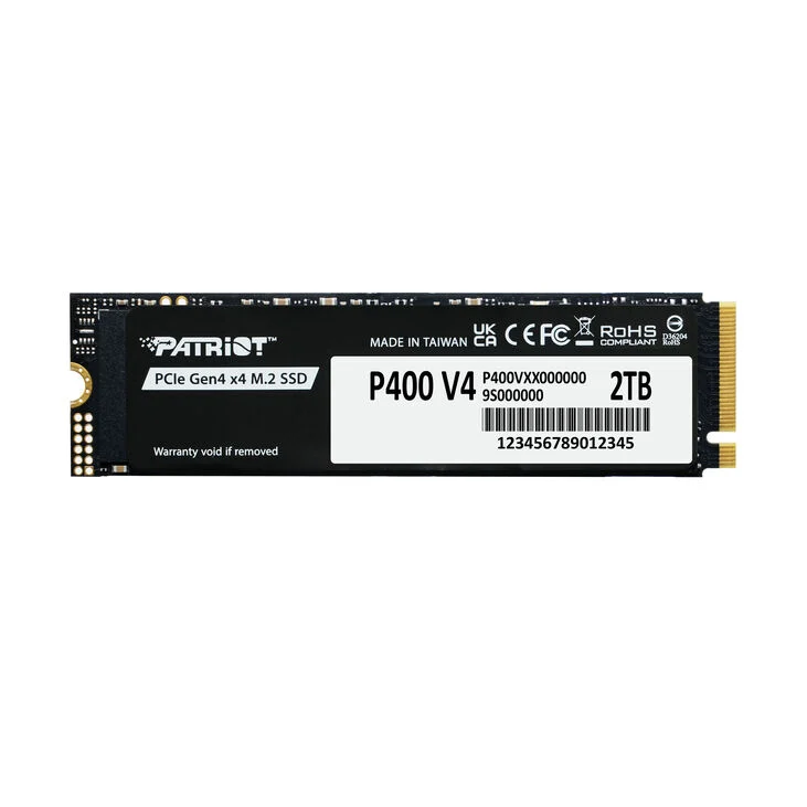 SSD M.2 Patriot P400 V4 PCIe 4.0 2TB SSD M.2 Patriot P400 V4 PCIe 4.0 2TB