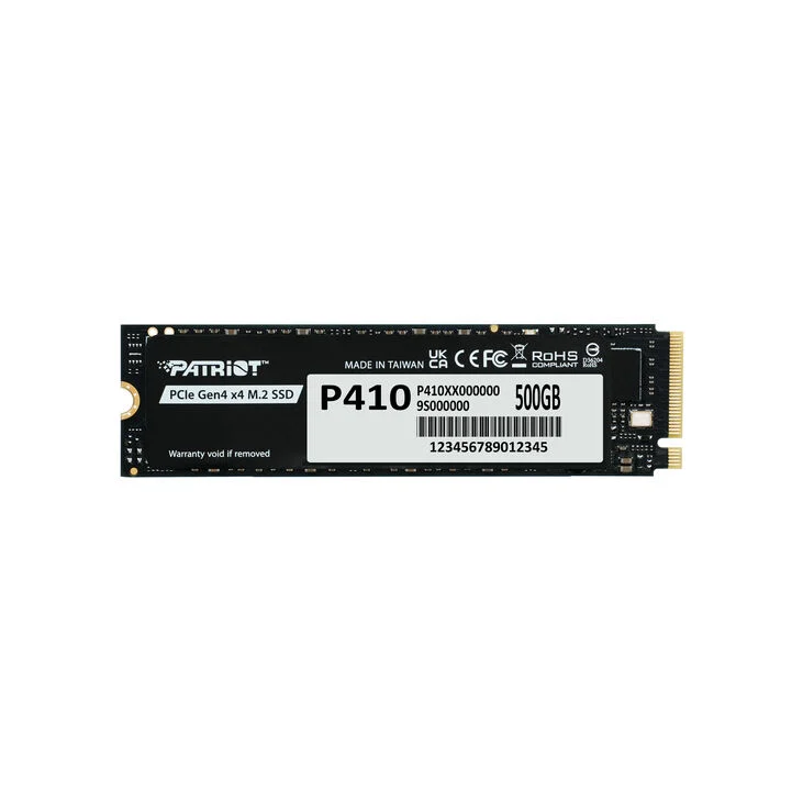 SSD M.2 Patriot P410 PCIe 4.0 500GB SSD M.2 Patriot P410 PCIe 4.0 500GB