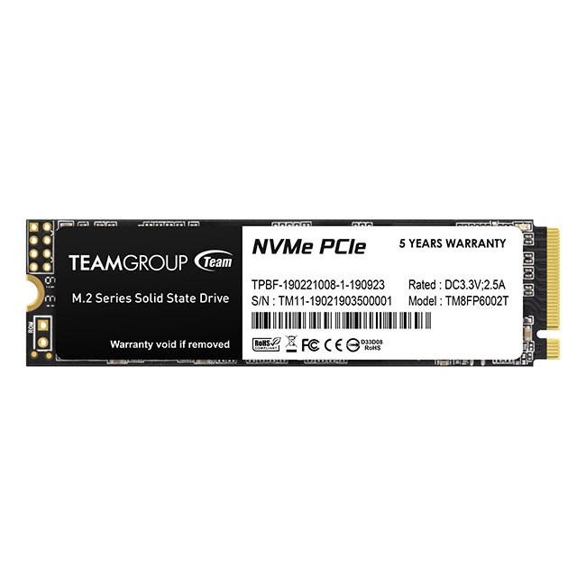 SSD M.2 Teamgroup 512GB MP33 PCIe TM8FP6512G0C101 SSD M.2 Teamgroup 512GB MP33 PCIe TM8FP6512G0C101