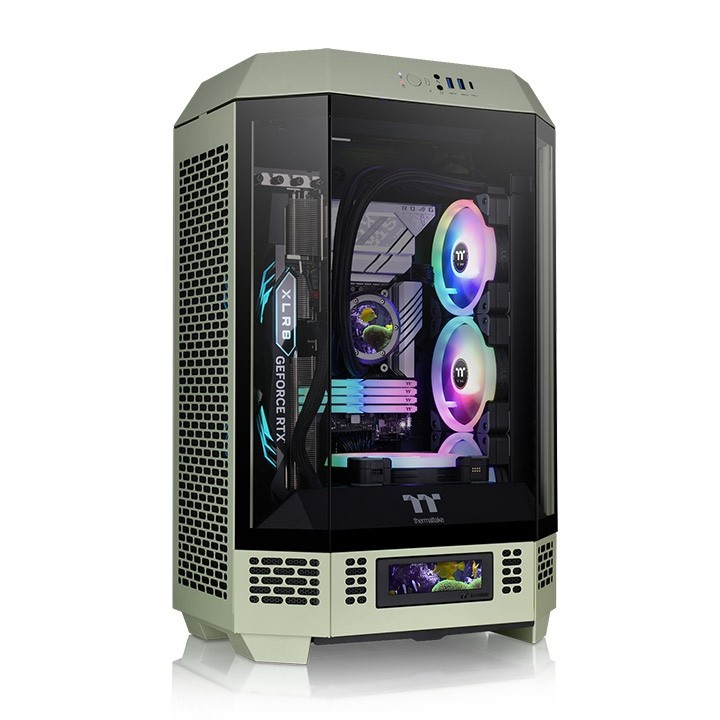 Case Thermaltake 300 Matcha Green Micro Tower Verde Case Thermaltake 300 Matcha Green Micro Tower Verde