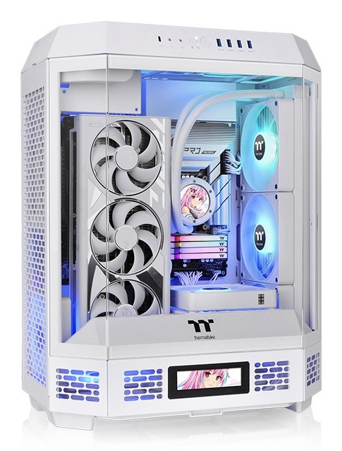 Tcase hermaltake CA-1Z1-00M6WN-00 Midi Tower Bianco