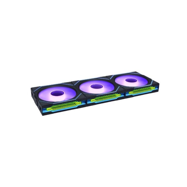 Ventol Lian Li UNI FAN SL-INF Wireless ARGB PWM Kit Da 3 Con Controller Reverse Blade 120mm Nero