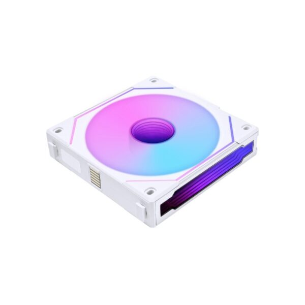Ventola Lian Li UNI FAN SL-INF ARGB PWM Wireless Reverse Blade 120mm Bianco