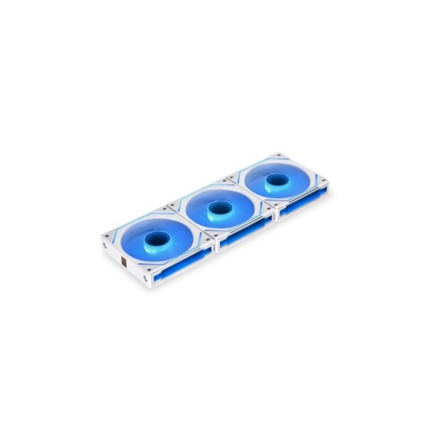 Ventola Lian Li UNI FAN SLINF 120 ARGB PWM kit da 3 pezzi con controller 120 mm bianco
