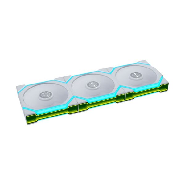 Ventole Lian Li UNI FAN SL Wireless FLEX ARGB Infinity Mirror 120mm Con Controller Kit Da 3 Bianco