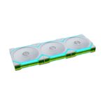 Ventole Lian Li UNI FAN SL Wireless FLEX PWM ARGB Reverse Blade Kit Da 3 120mm Bianco