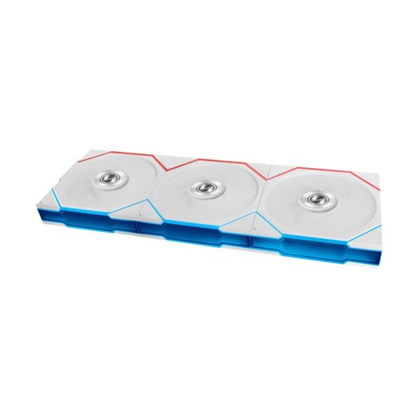 Ventole Lian Li UNI FAN TL Wireless FLEX ARGB 120mm Con Controller Kit Da 3 Bianco