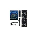 Ventola Lian Li UNI FAN TL Wireless LCD 120mm ARGB PWM Kit Da 3 Nero